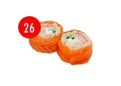 26. LACHS CHEESY OUT ROLL
